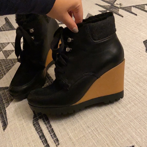 Cole Haan Henson Wedge Boots (Size 6) - Picture 2 of 9